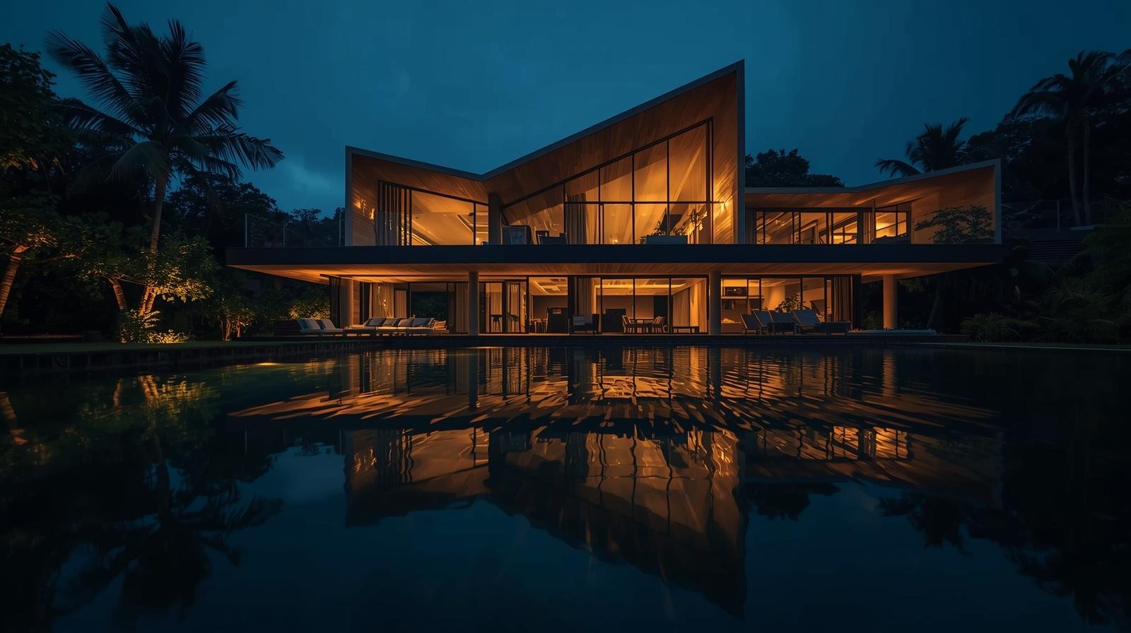 Reflecting Pool Evening