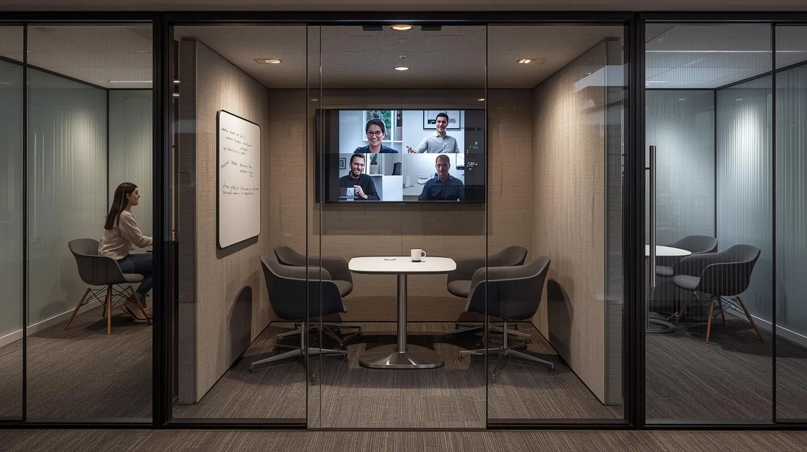 <Small Huddle Room