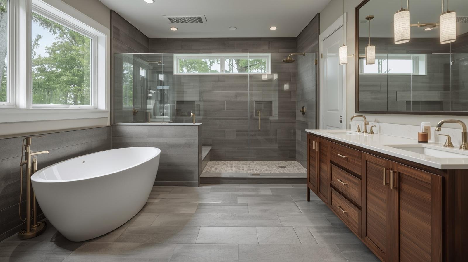 <Master Bathroom Spa
