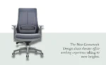 Crosby Neo High Back Office Chair Executive Chair in Dark Grey Color - Image 4