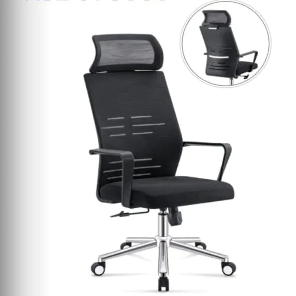SOHO Office Chair with Height Adjustable Headrest Mesh - Image 1