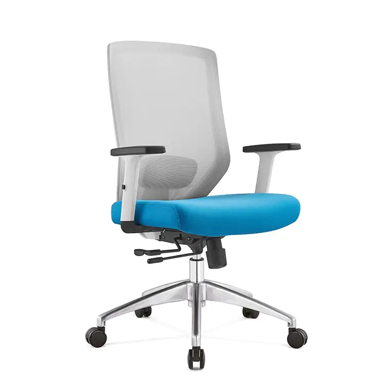 2023/01/587c97c0-ad62-4ed8-9aaf-97e989fe64e1-1_all_50974.jpg Joy Mid Back Office Chair Executive Chair in Blue & Grey Color - Image 1