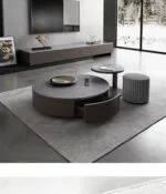 Luxurious Trio Coffee Table Set - "Cascadia Collection"