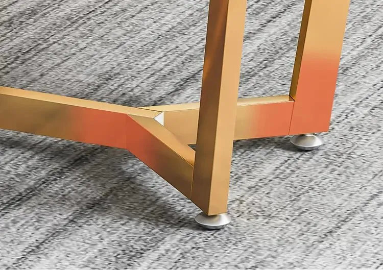 Luxurious Elara Marble and Glass Coffee Table - Image 4