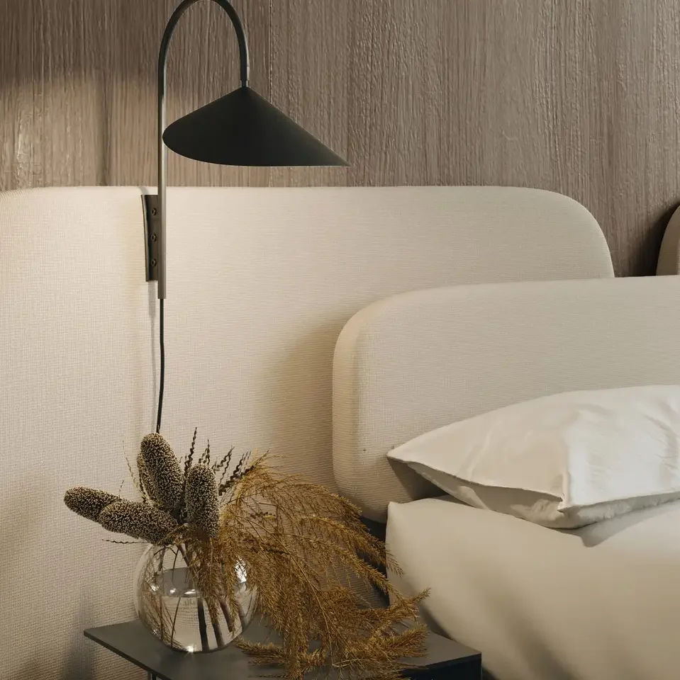 Lexus Luxury Bedroom Bed King Size Bed Modern Design - Image 3