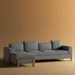 Palma Light L shape Sectional Sofa