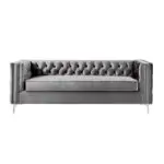 Chika Chesterfield Upholstered Velvet Sofa - Image 16