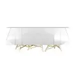 Aron Bar Unit sideboard cabinet with Stainless Steel Base - Image 4