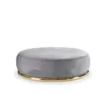 Walmont Luxurious Velvet Sofa: Elegant 5-Seater Living Room Set - Image 4