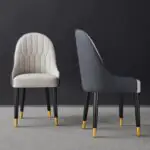 Zenith PU leather Dining Chair | Modern Design Restaurant Chair-2pc