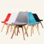 Eames New Moulded Chair | Dining Chair | Cafe Designer Chair - 4Pc - Image 8