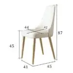 Bloom Dining Chair | Modern Design Restaurant Chair - Image 5