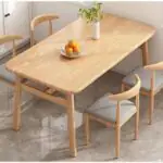 OX Horn Dining Table and Chair Set | Wooden Dining Chair | Cafe Designer Dining Set - 1+4Pc