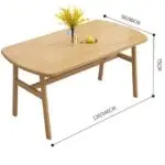 OX Horn Dining Table and Chair Set | Wooden Dining Chair | Cafe Designer Dining Set - 1+4Pc - Image 10