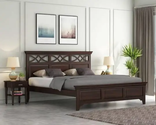 Signature Sheesham solid wood bed - Image 1