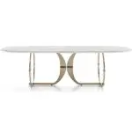 Luxurious Diana Dining Table and six Chairs Set - Image 5