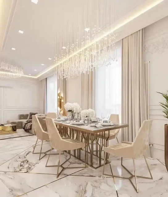 Elevate Your Dining Room with the Astral Dining Table - A Symbol of Luxury and Contemporary Design - Image 7