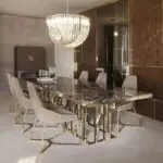 Elevate Your Dining Room with the Astral Dining Table - A Symbol of Luxury and Contemporary Design