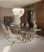 Elevate Your Dining Room with the Astral Dining Table - A Symbol of Luxury and Contemporary Design
