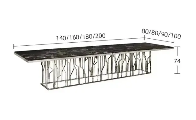 Elevate Your Dining Room with the Astral Dining Table - A Symbol of Luxury and Contemporary Design - Image 3