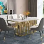 Elevate Your Dining Room with the Astral Dining Table - A Symbol of Luxury and Contemporary Design - Image 5
