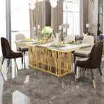 Elevate Your Dining Room with the Astral Dining Table - A Symbol of Luxury and Contemporary Design - Image 4