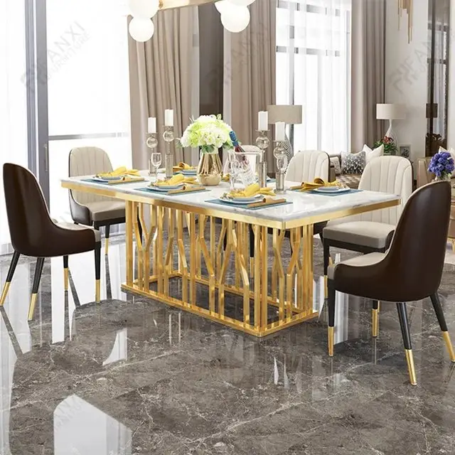 Elevate Your Dining Room with the Astral Dining Table - A Symbol of Luxury and Contemporary Design - Image 4