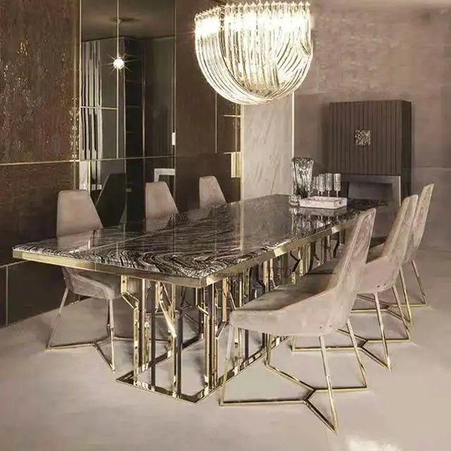 Elevate Your Dining Room with the Astral Dining Table - A Symbol of Luxury and Contemporary Design - Image 2