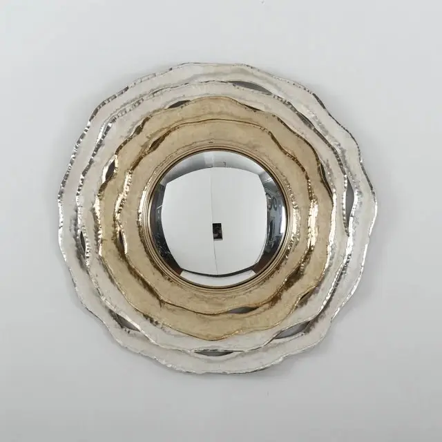 Windsor Luxurious Gold Circular Metal Frame Wall Mirror – A Modern Decor Masterpiece - Image 5