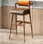 Harbor Sheesham Wood Bar Chair | Bar Stool | Cafe Designer Chair
