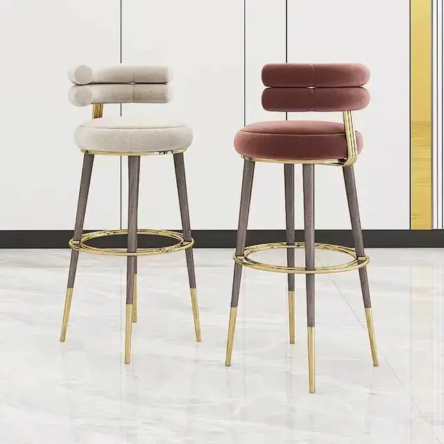 Yuruba Stainless Steel Bar Chair | Bar Stool | Cafe Designer Chair - Image 6