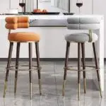 Yuruba Stainless Steel Bar Chair | Bar Stool | Cafe Designer Chair