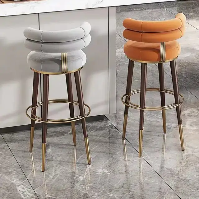 Yuruba Stainless Steel Bar Chair | Bar Stool | Cafe Designer Chair - Image 5