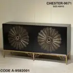 Stella LuxeMarble Contemporary Cabinet - Elegant & Sturdy - Image 6