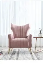 Warren Opulent Velvet Upholstered Accent Chair - Luxurious Comfort for Modern Living Spaces - Image 5