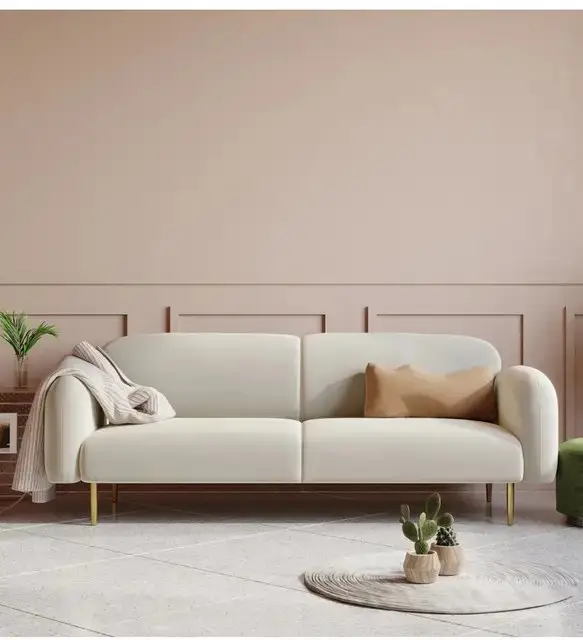 Nexa Luxe Japanese-Inspired Velvet Sofa - Elevate Your Living Space with Style and Comfort - Image 1