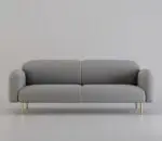 Nexa Luxe Japanese-Inspired Velvet Sofa - Elevate Your Living Space with Style and Comfort - Image 4