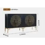 Stella LuxeMarble Contemporary Cabinet - Elegant & Sturdy - Image 5