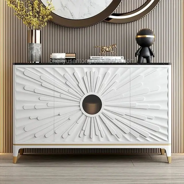 ChromaFusion Contemporary Cabinet - Vibrant & Versatile - Image 1