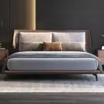 Labo Contemporary Leatherette Upholstered Bed