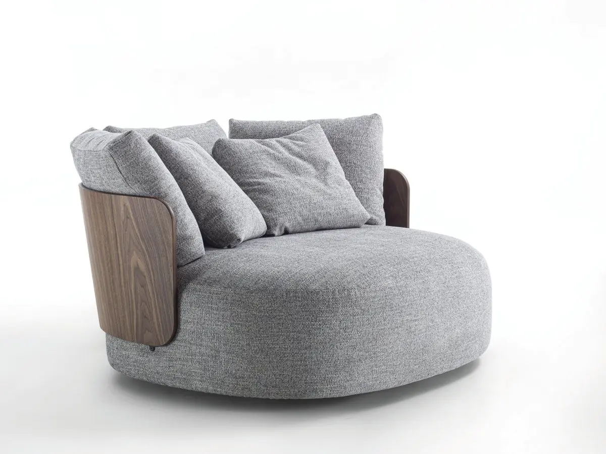 Calin XL Contemporary Sheesham Wood Leisure Chair - Image 2