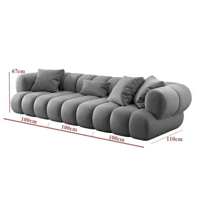 Regent L-Shaped Compressible Sectional Sofa: 7-Seater Living Room Set - Image 5