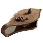 Michigan Leaf Coffee Table with Wooden table top - Image 4