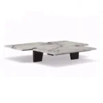 Stunning Contemporary Marble Top Coffee Table – Perfect for Modern Living Rooms - Image 2