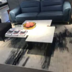 Stunning Contemporary Marble Top Coffee Table – Perfect for Modern Living Rooms