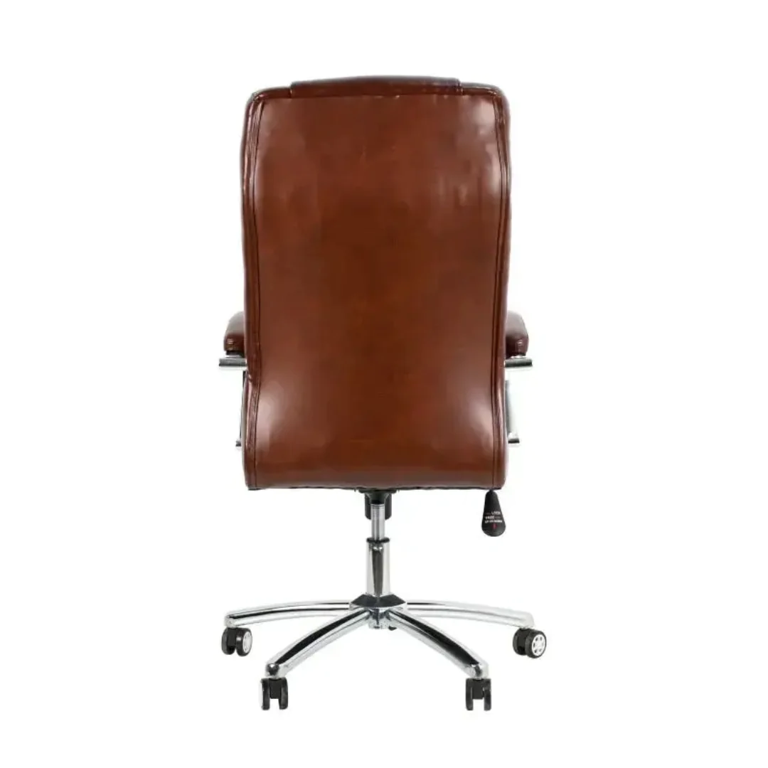 Crosby Supreme Executive Ergonomic Chair | Genuine Leather | Swivel Boss Chair - Image 4
