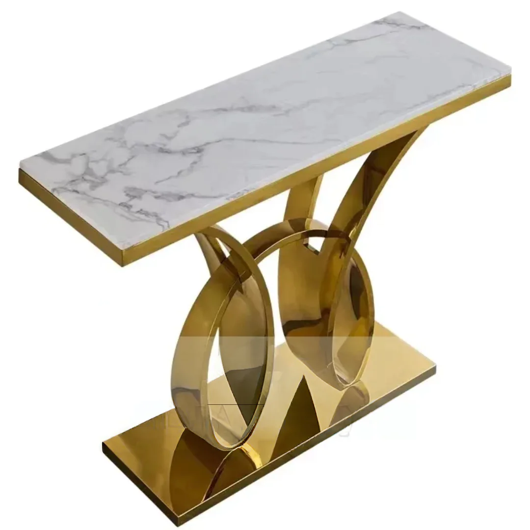 Reviera marble console table - Image 4