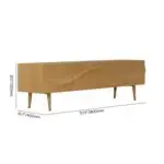 Unami Minimalist Design Sideboard Bar Cabinet | Mild Steel base Storage Cabinet - Image 9