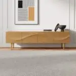 Unami Minimalist Design Sideboard Bar Cabinet | Mild Steel base Storage Cabinet - Image 10