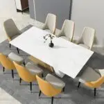 Dining room furniture series Modern design Italian style dining room chair - Image 5